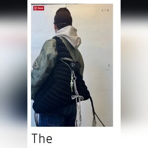 Loosends Triangle Tote